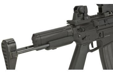 Image of Krytac / KRISS USA Full Metal Trident MKII PDW Airsoft AEG Rifle, Black, Large, KTAEG-TR2PDW-BK01