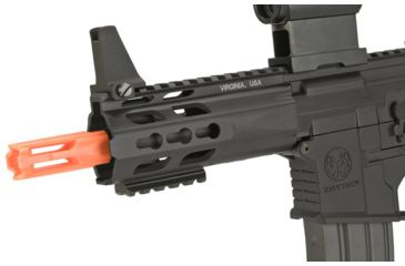 Image of Krytac / KRISS USA Full Metal Trident MKII PDW Airsoft AEG Rifle, Black, Large, KTAEG-TR2PDW-BK01