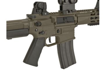 Image of Krytac / KRISS USA Full Metal Trident MKII PDW Airsoft AEG Rifle, Dark Earth, Large, KTAEG-TR2PDW-FDE01
