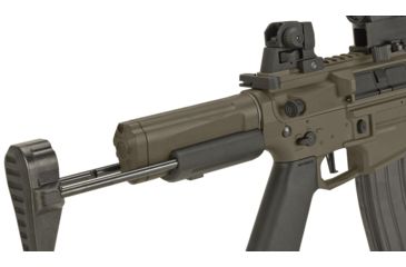 Image of Krytac / KRISS USA Full Metal Trident MKII PDW Airsoft AEG Rifle, Dark Earth, Large, KTAEG-TR2PDW-FDE01
