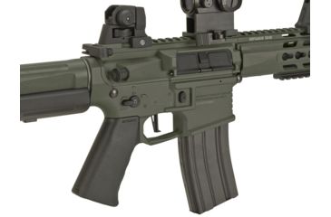 Image of Krytac / KRISS USA Full Metal Trident MKII PDW Airsoft AEG Rifle, Foliage Green, Large, KTAEG-TR2PDW-FG01