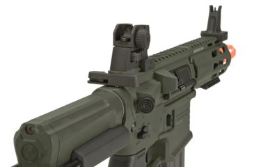 Image of Krytac / KRISS USA Full Metal Trident MKII PDW Airsoft AEG Rifle, Foliage Green, Large, KTAEG-TR2PDW-FG01
