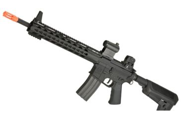 Image of Krytac / KRISS USA Full Metal Trident MKII SPR Airsoft AEG Rifle, Black, Large, KTAEG-TR2SPR-BK01