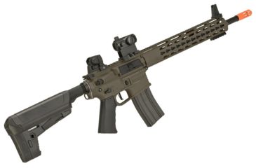 Image of Krytac / KRISS USA Full Metal Trident MKII SPR Airsoft AEG Rifle, Dark Earth, Large, KTAEG-TR2SPR-FDE01