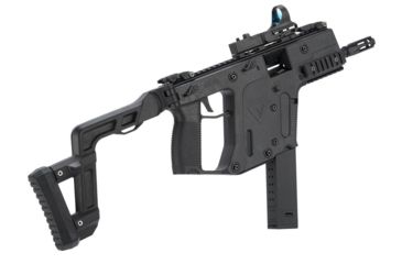 Image of Krytac / KRISS USA Licensed Kriss Vector Airsoft AEG SMG Rifle, Black, Large, KTAEG-VSMGF-BK01