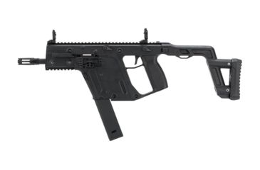 Image of Krytac / KRISS USA Licensed Kriss Vector Airsoft AEG SMG Rifle, Black, Large, KTAEG-VSMGF-BK01