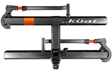 Image of Kuat 2in Sherpa 2.0 - 2-Bike Rack, Gray Metallic and Orange Anodize, SH22G