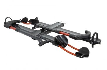 Image of Kuat NV Add-On 2, 2in +2 Bike Rack, Gray Metallic with Orange Anodize, NA22G