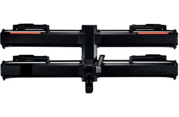 Image of Kuat Piston Pro X 2in LED Dual Ratchet Platform Rack with Kashima - 2 Bike, Galaxy Gray, PX22G