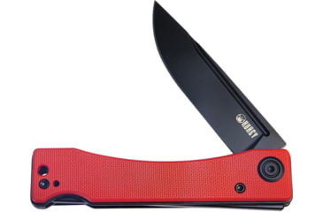 Image of Kubey Akino Lockback. Red. Black.