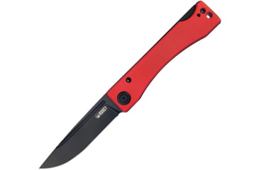 Image of Kubey Akino Lockback. Red. Black.