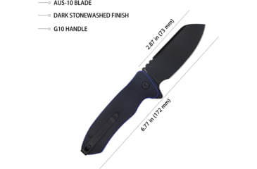 Image of Kubey Creon Button Lock Blk/Blue