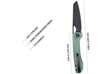 Image of Kubey Elang. Jade. Black.