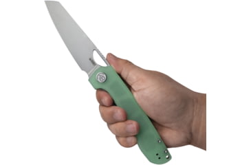 Image of Kubey Elang Linerlock. Jade