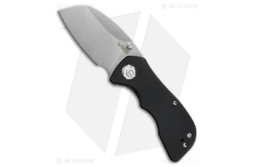 Image of Kubey Karaji Folding Knife, 2.56in, D2, Sheepsfoot Blade, G10 Black Handle, Gray/Black, 6.10in, BHQ-196563