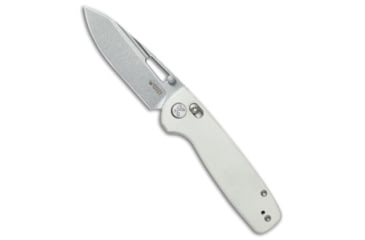 Image of Kubey Knives Kubey Knives Bluff Crossbar Lock Knife White G-10 3.2&quot; 14C28N SW, White, 14C28N, adult, BHQ-216030