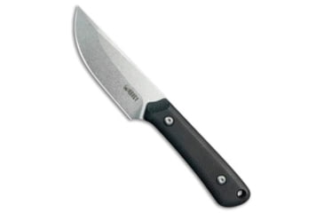 Image of Kubey Knives Kubey Knives Thorn Fixed Blade Knife Black G-10 2.8" Stonewash, Black, 14C28N, adult, BHQ-227544