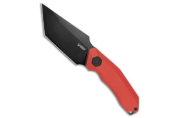 Image of Kubey Knives Kubey Knives Yokai Fixed Blade Knife Red G-10 4.8" Black SW, Red, 14C28N, adult, BHQ-211083