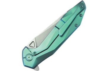 Image of Kubey Nova Framelock Green Titanium
