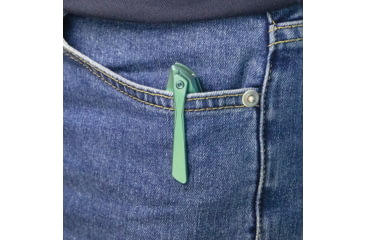 Image of Kubey Nova Framelock Green Titanium