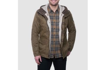 Image of Kuhl Arktik Jacket - Mens-Dark Khaki-Large