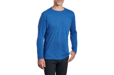 Image of Kuhl Bravado Long Sleeve Shirt - Men's, Blue Depths, Small, 7224-BD-S-