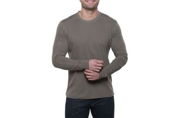 Image of Kuhl Bravado Long Sleeve Shirt - Men's-Olive-X-Large