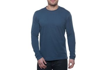 Image of Kuhl Bravado Long Sleeve Shirt - Men's-Pirate Blue-Medium