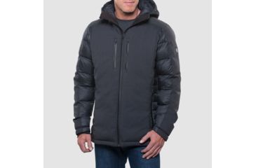 Image of Kuhl Firestorm Down Parka - Mens-Raven-Small