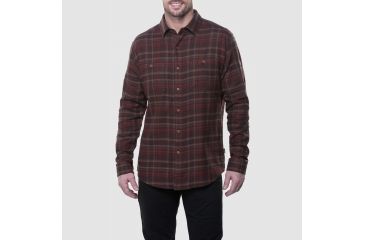 Image of Kuhl Fugitive Shirt - Mens-Redwood-X-Large