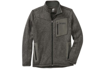 Image of Kuiu Base Camp Full Zip Sweater - Mens, Grey, 3XL, 14027-CH-3XL