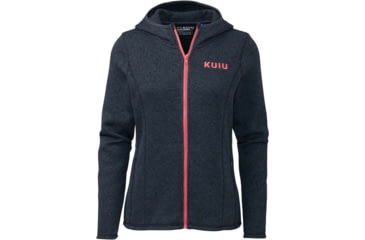 Image of Kuiu Base Camp Hooded Sweater - Womens, Navy, XS, 14035-NV-XS