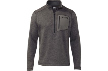 Image of Kuiu Base Camp Pullover Sweater - Mens, Charcoal, 3XL, 14016-CH-3XL