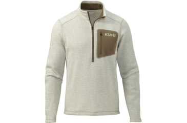 Image of Kuiu Base Camp Pullover Sweater - Mens, Oatmeal, 3XL, 14016-BG-3XL