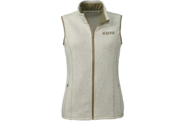 Image of Kuiu Base Camp Sweater Vest - Womens, Black/Grey, XL, 14036-BG-XL
