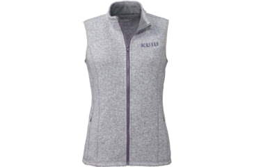 Image of Kuiu Base Camp Sweater Vest - Womens, Heather Grey, XL, 14036-HG-XL