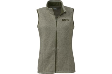 Image of Kuiu Base Camp Sweater Vest - Womens, Heather Olive, XL, 14036-HO-XL