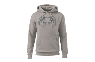 Image of KUIU Big Ram Hoodie in Cement Size 3XL 8CC48B1A, Cement, 3XL, Cotton, Adult, Male, 8040358019230