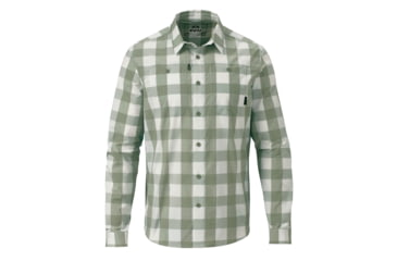 Image of KUIU Borrego Long Sleeves Hunting Shirt in Buckbrush Plaid Size 3XL F8905DE5, Buckbrush Plaid, 3XL, Polyester, Adult, Male, 8149191557278