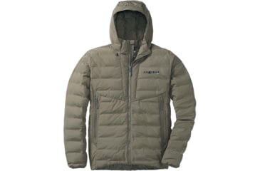 Image of Kuiu Elements Hooded Hunting Jacket - Mens, Ash, L, 40032-AS-L