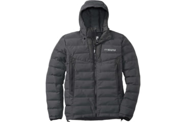 Image of Kuiu Elements Hooded Hunting Jacket - Mens, Gunmetal, L, 40032-GM-L