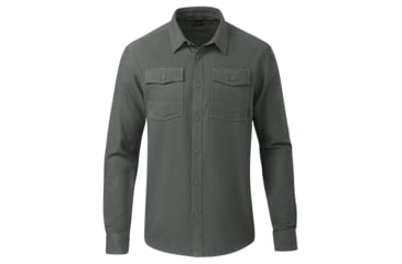 Image of KUIU Field Flannel Shirt in Gunmetal Size 2XL 3CBBB018, Gunmetal, 2XL, Cotton, Adult, Male, 7723169743006