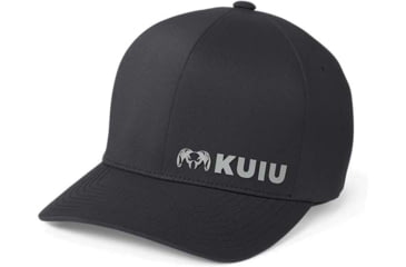 Image of Kuiu Flexfit Delta Hat - Mens, Black, S/M, 71001-BL-S