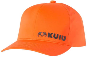 Image of Kuiu Flexfit Delta Hat - Mens, Orange, S/M, 71001-OR-S
