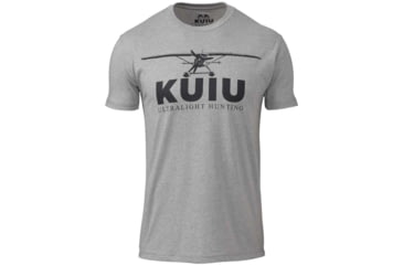 Image of Kuiu Float Plane T-Shirt - Mens, Heather Grey, XXL, 14061-HG-XXL
