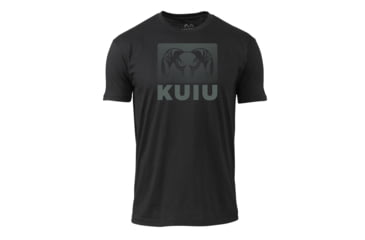 Image of Kuiu KUIU Fade T-Shirt in Black Size 3XL, Black, 3XL, Cotton, Adult, Male, 7966696308894