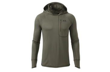 Image of Kuiu KUIU Gila PRO Long Sleeves Hunting Hoodie in Ash Size 3XL, Ash, 3XL, Adult, Male, 8196271505566