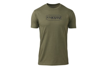 Image of Kuiu KUIU Logo T-Shirt in Military Green Size 3XL, Military Green, 3XL, Cotton, Adult, Male, 8160415056030