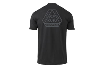 Image of Kuiu KUIU Prism T-Shirt in Black Size 3XL, Black, 3XL, Cotton, Adult, Male, 7966779637918