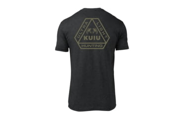 Image of Kuiu KUIU Prism T-Shirt in Charcoal Size 3XL, Charcoal, 3XL, Cotton, Adult, Male, 7966803984542